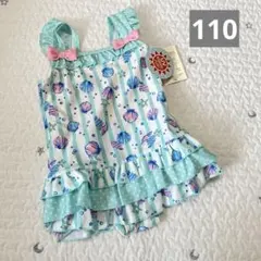 UVカット ワンピース水着　110
