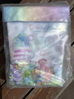 【スーベニアポップコーンケース】ディズニー カラフルハピネス ダッフィー