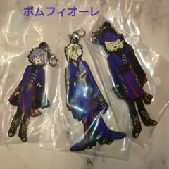 ツイステ ポムフィオーレ寮 一番くじ 寮服 ラバーチャーム セット