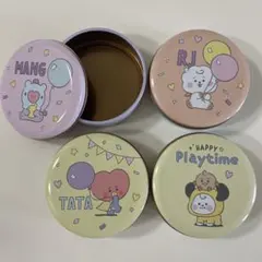 bt21 収納缶 4個セット