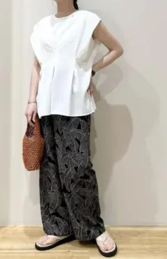 URBANRESEARCH リーフデザイン イージーパンツM美品
