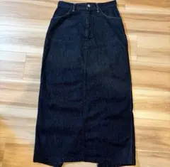 AURALEE HARD TWIST LIGHT DENIM SKIRTのサムネイル