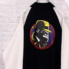 XLARGE ロゴプリント スウェット スタジャン ブルゾン エクストララージ