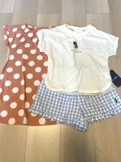 110cm イーストボーイショートパンツ/ワンピース/Tシャツまとめ売り