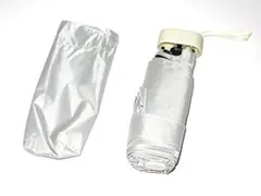晴雨兼用傘 日傘 UVカット スマホサイズ軽量/スリム 　ライトグレーのサムネイル