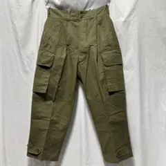 フランス軍 M-47 カーゴパンツ 前期型　実物　官給品　リサイズ　リメイクのサムネイル