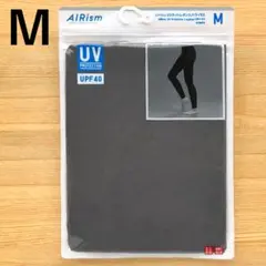 １枚　エアリズム　UVカット レギンス 10分丈　灰色 グレー　M　ユニクロ