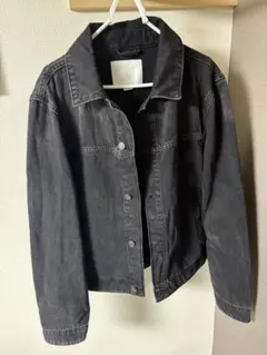 ZARAブラックデニムジャケット