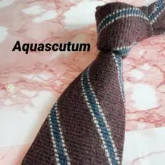 単品購入OK! 2本選んで1本無料 ネクタイ アクアスキュータム 713