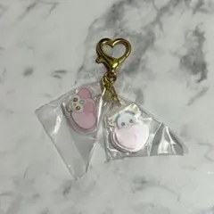 一番くじ ぷちきゅあ F賞 ツインアクリルキーホルダー　しふぉん　ふわ