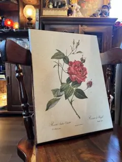 額付き】ピンクの花 静物画 油絵 原画 0号 インテリア - メルカリ