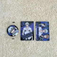 ヒプノシスマイク 碧棺左馬刻 缶バッジ プレシャスカード セット