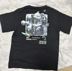 ユニクロ　ポケモン UT 140cm 半袖　Tシャツ　ミューツー 黒