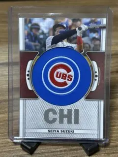 SEIYA SUZUKI 鈴木誠也 シカゴカブス 記念パッチカード