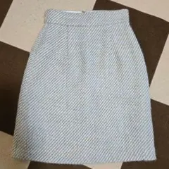 プロポーションボディドレッシング　ツイード　スカート