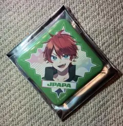 カラフルピーチ じゃぱぱさん 缶バッジ JAPAPA