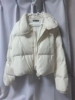 SHEIN ジャケット ダウン ホワイト