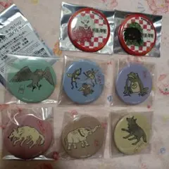 呪術廻戦　伏黒恵の式神　キャラバッジコレクション　缶バッジ8個セット