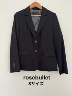 【美品】rosebullet ジャケット　ブラック　Sサイズ　日本製