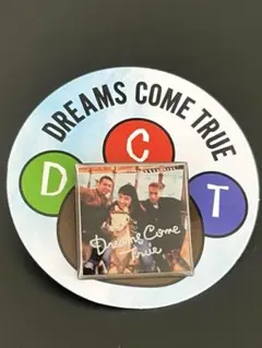DREAMS COME TRUE 缶バッジ ピンバッジ
