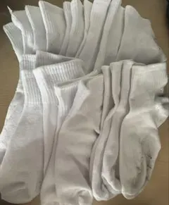 【匿名配送】レディースホワイトソックス10足まとめ売り