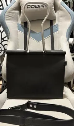 新品・未使用】ダブルクリップ ショルダーバッグブラック - メルカリ