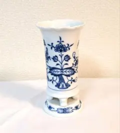 マイセン　ブルーオニオン 花瓶 フラワーベース 磁器のサムネイル