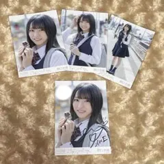 LOVE イコラブ 生写真 直筆 野口衣織 全部、内緒。 桜の咲く音がした