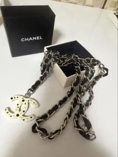CHANEL シャネル ココマーク チェーンベルト ゴールド/ブラックのサムネイル