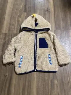 SHOO-LA-RUE ボア 恐竜 フード付き アウター ジャケット 90㎝