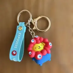 ミャクミャク　ポムポムプリン　キーホルダー