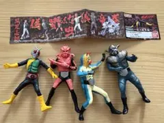 仮面ライダーの怪人たち4体セット フィギュア HGシリーズ