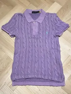 Polo Ralph Lauren パープル 半袖ポロシャツ