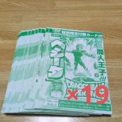 ベジータ　ドラゴンボール　スーパーダイバーズ Vジャンプ19枚