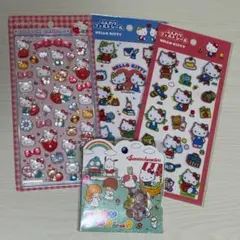 ハローキティ シール 4枚セット