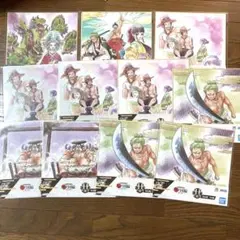 ワンピース　ワノ国　色紙　11枚セット