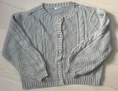 【SALE】apresjour ケーブルニットカーディガン 限定色ミント