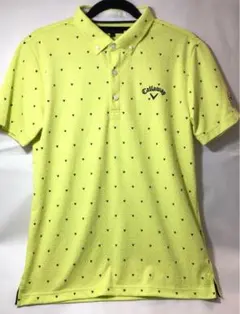 Callaway イエロー ポロシャツ L