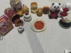 カプセルトイ ミニチュアフィギュア 食べ物セットのサムネイル