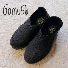 Gomu56 ゴムゴム スリッポン メッシュスニーカー L 厚底