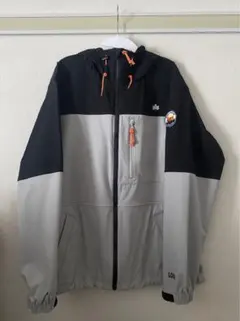 d*a様 【美品】 LOGOS マウンテンパーカー グレー ブラック ウインドブ