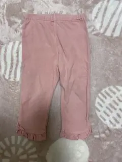 UNIQLO ピンク フリル付きパンツ サイズ80 美品