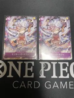 ワンピースカード　ルフィ　ニカ　プロモセット