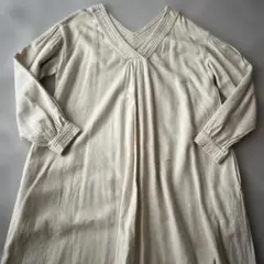 ニコアンド　【美品】ワンピース　ロングシャツ