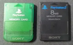 SONY PlayStationメモリーカード(PS1, PS2)