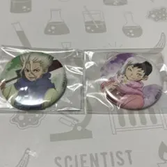 Dr.STONE 石神千空 あさぎりゲン ファミマ チェス 缶バッジ - メルカリ