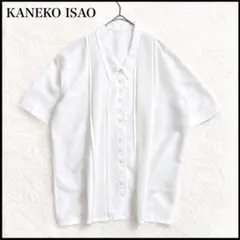 KANEKO ISAO カネコイサオ ワンダフルワールド ピンタック 白 半袖のサムネイル