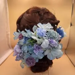 成人式　卒業式　結婚式♪多彩なアレンジ可能　10点セット　髪飾り　P01