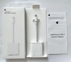 Apple純正Lightning to USB 3 Camera Adapter