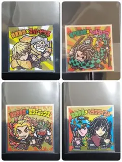 ２弾　鬼滅の刃マンシール 　S４種　鬼滅の刃ビックリマン　鬼滅の刃マンチョコ